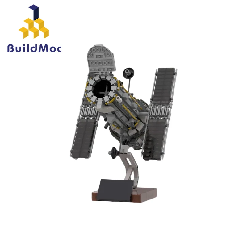 

Hot Moc Space Telescope Kits Building Blocks Set Project Collection Cosmic Science Explore Education Diy Model Bricks Kid Toys