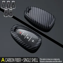Deluxe Carbon Fiber Remote Key Cover (Only car key case)