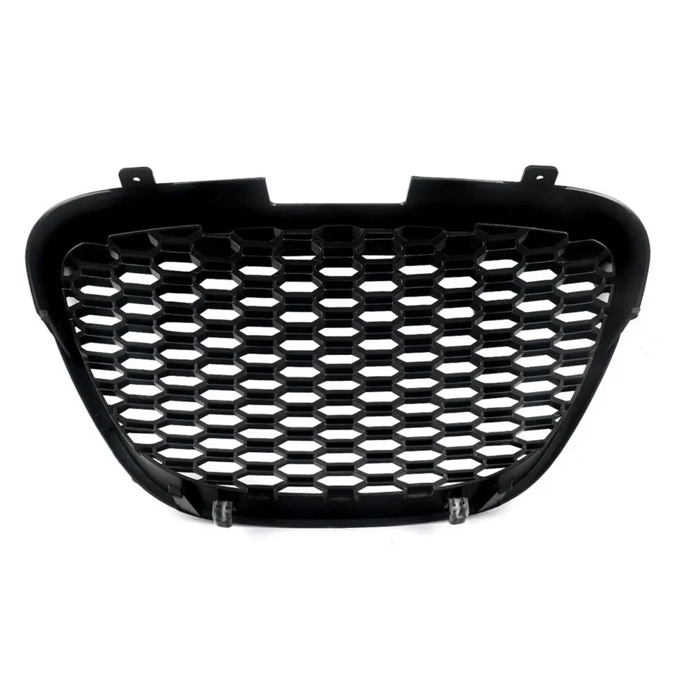 Calandra Griglia Nido D'Ape Nero Opaco Per Seat Leon 2 1P Restyling (2009-2012) – Senza Logo, In ABS Di Alta Qualità