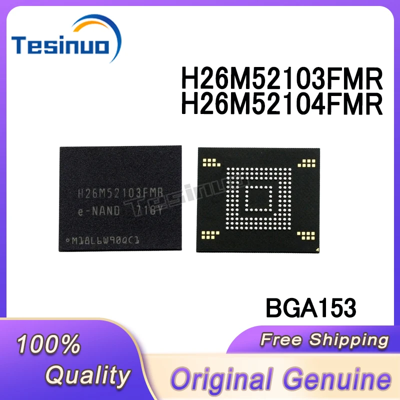 

1/шт. Новый оригинальный H26M52103FMR H26M52104FMR BGA153 запоминающее устройство