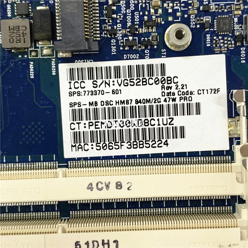 Remodelado 773370-501 Para HP Envy 17-J 17-J035ea