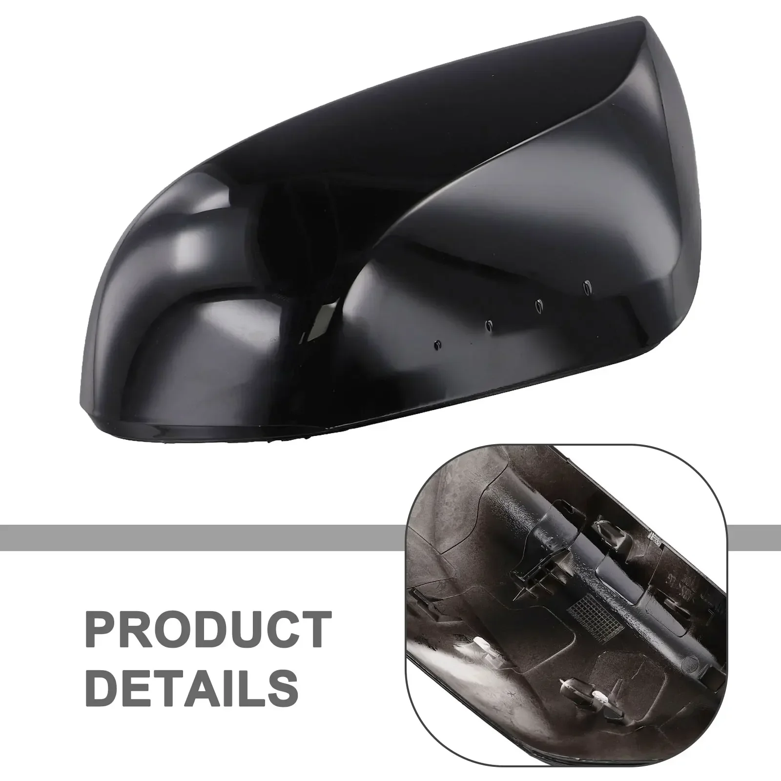 Left Rearview Mirror Shell Car Mirror Cover Cap For TOYOTA For CAMRY-Paint To Match Driver Left Side 87945-06130-C0