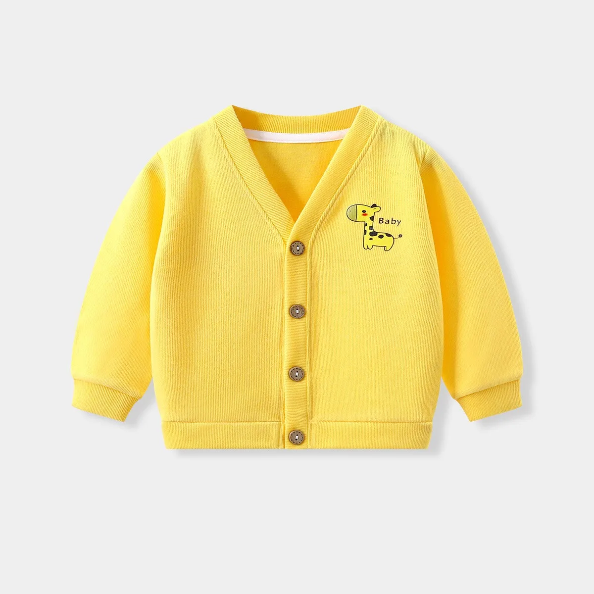 Baby Boys Autumn Clothing Sweater Jacket Printed Cartoon Cute Baby Girls Knit Cardigan Outerwear Kids Clothes Casual Jackets baby jacket