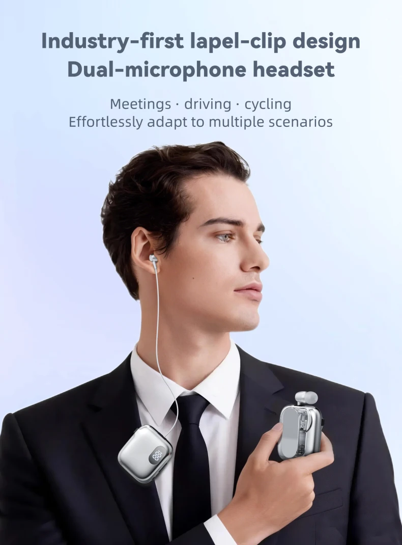 Bluetooth Headphones With Noise Canceling And 90h Battery Life_voghion.com