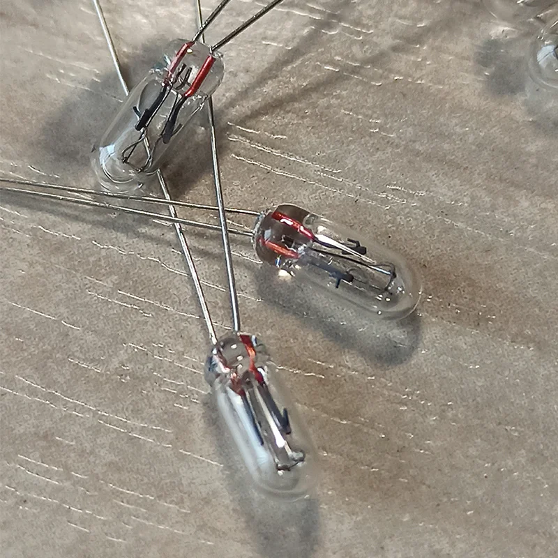 Miniature Light Bulb 3V 6V 9V 12V 24V 3mm/4mm/5mm Lamp Edison Incandescent Filament Rice 10pcs