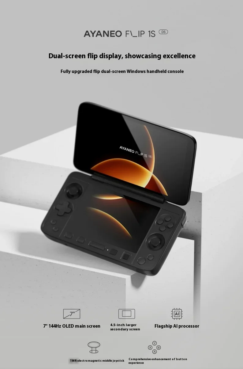 AYANEO Flip 1S DS Flip Game Console 7