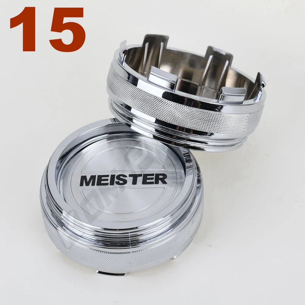 4PCS 61MM OD / 57.5MM ID Sport Rim Cap WORK EMOTION MEISTER VS Sticker Centre Cap Rim Wheel Cover Hubcaps