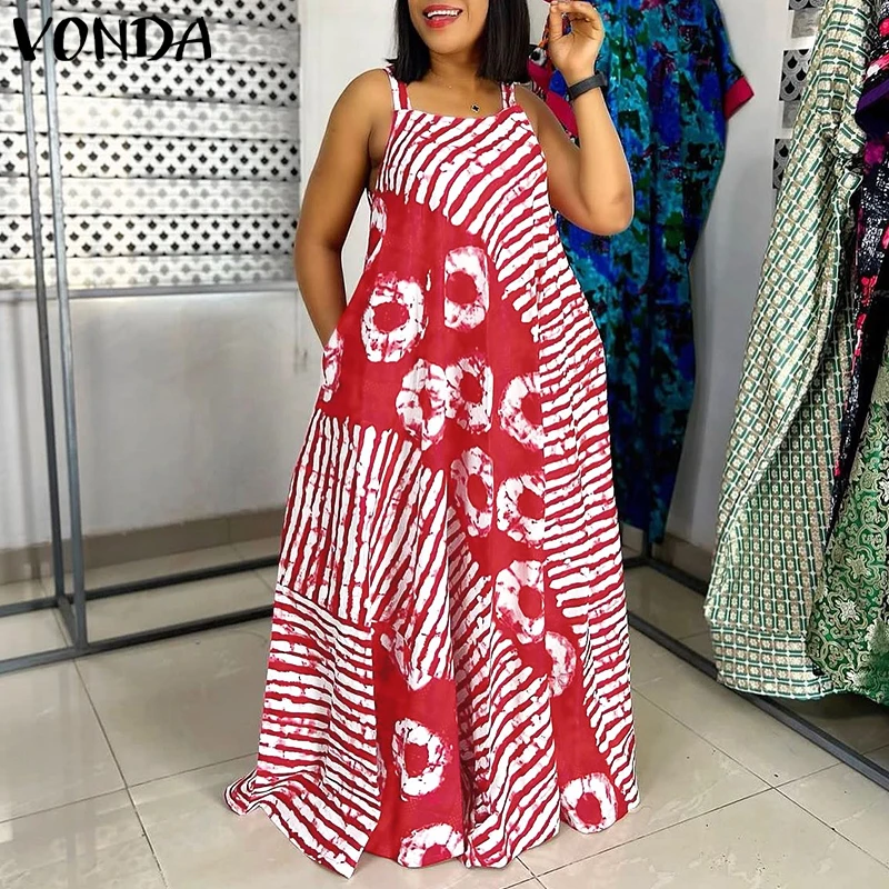 Plus Size Bohemian Maxi Dress