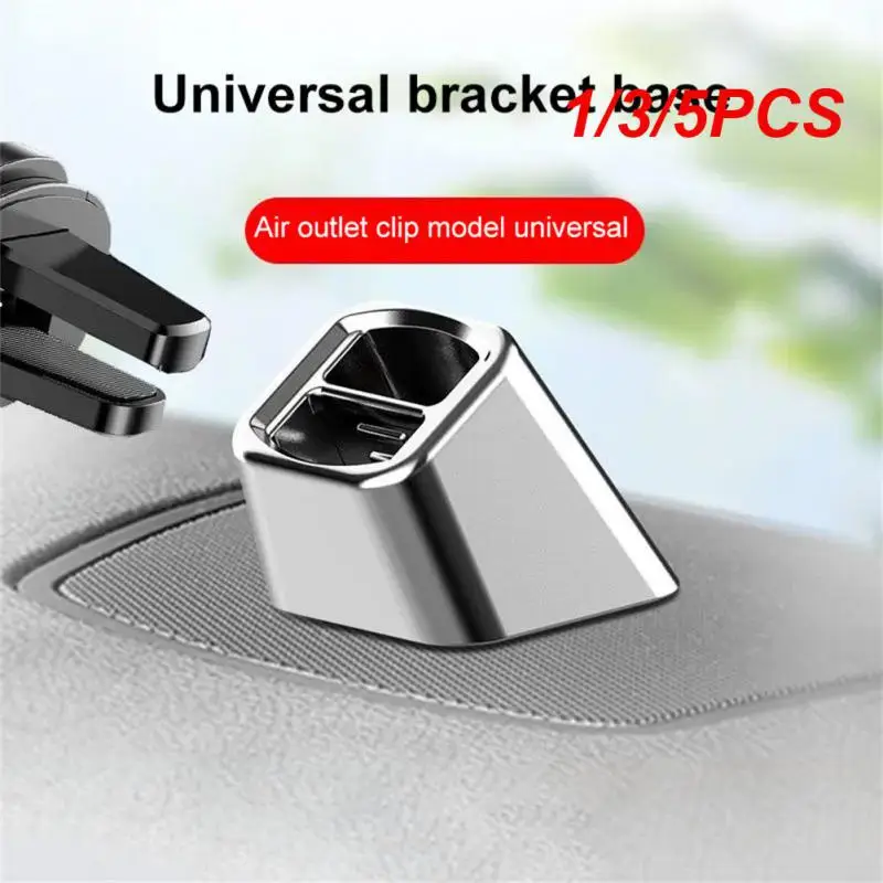 

1/3/5PCS Universal Wireless Car Charger Stand Base Dashboard Mount Car Mobile Phone Holder Bracket Air Outlet Clip Accessories