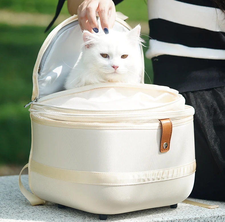 Title 7, HOOPET Cat Bag Going-Out Portable Space Capsule...
