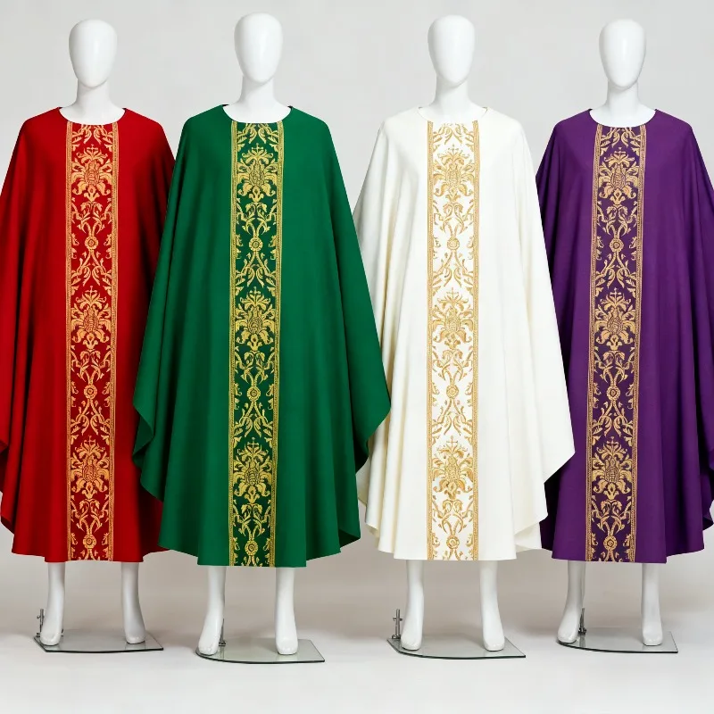 Gothic Tea Sublet Outfit Cos Arabic Solid Color Round Neck Cosplay ...