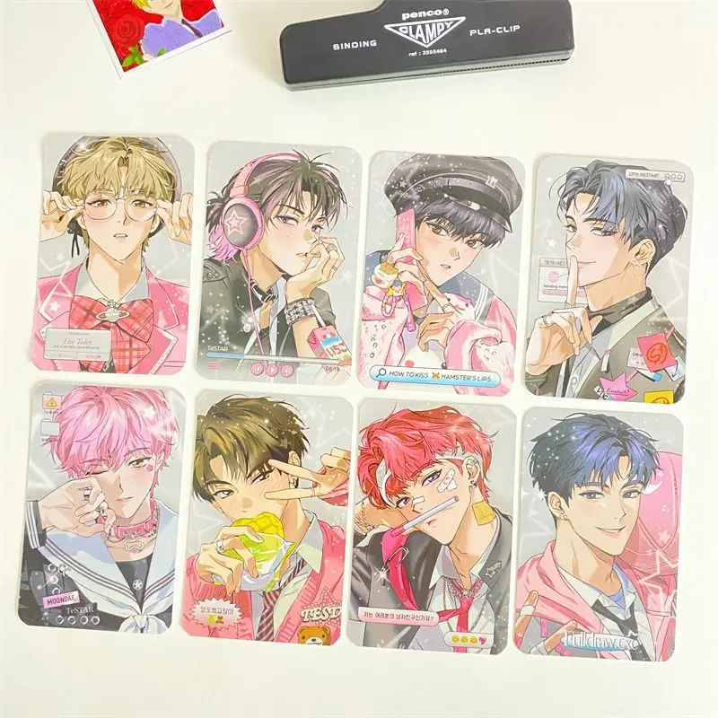 55 Photocard KP + 3 Portachiavi – Set Di Carte Collezionabili Per Fan, Formato Tascabile 57x86 Mm