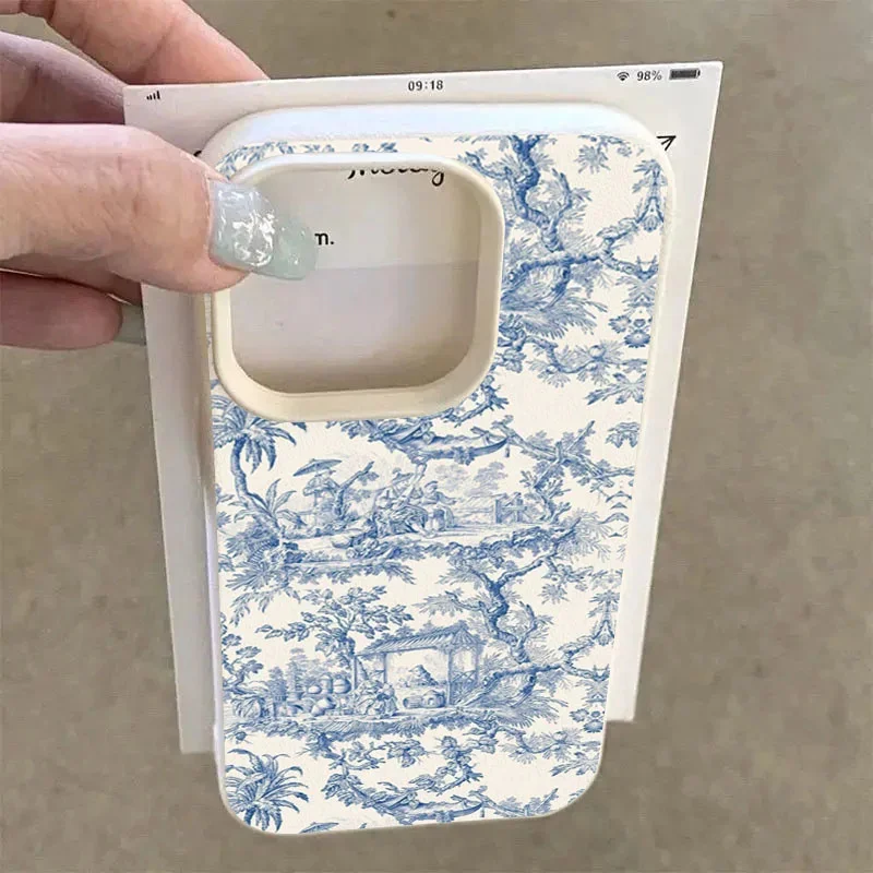 Elegant Lily Floral Pattern Phone Case