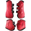 4 Pcs Adjustable Horse Boot Equestrian Jumping Legs Protection Gears Protection Equestrian Tendon Horse Hock Brace 1