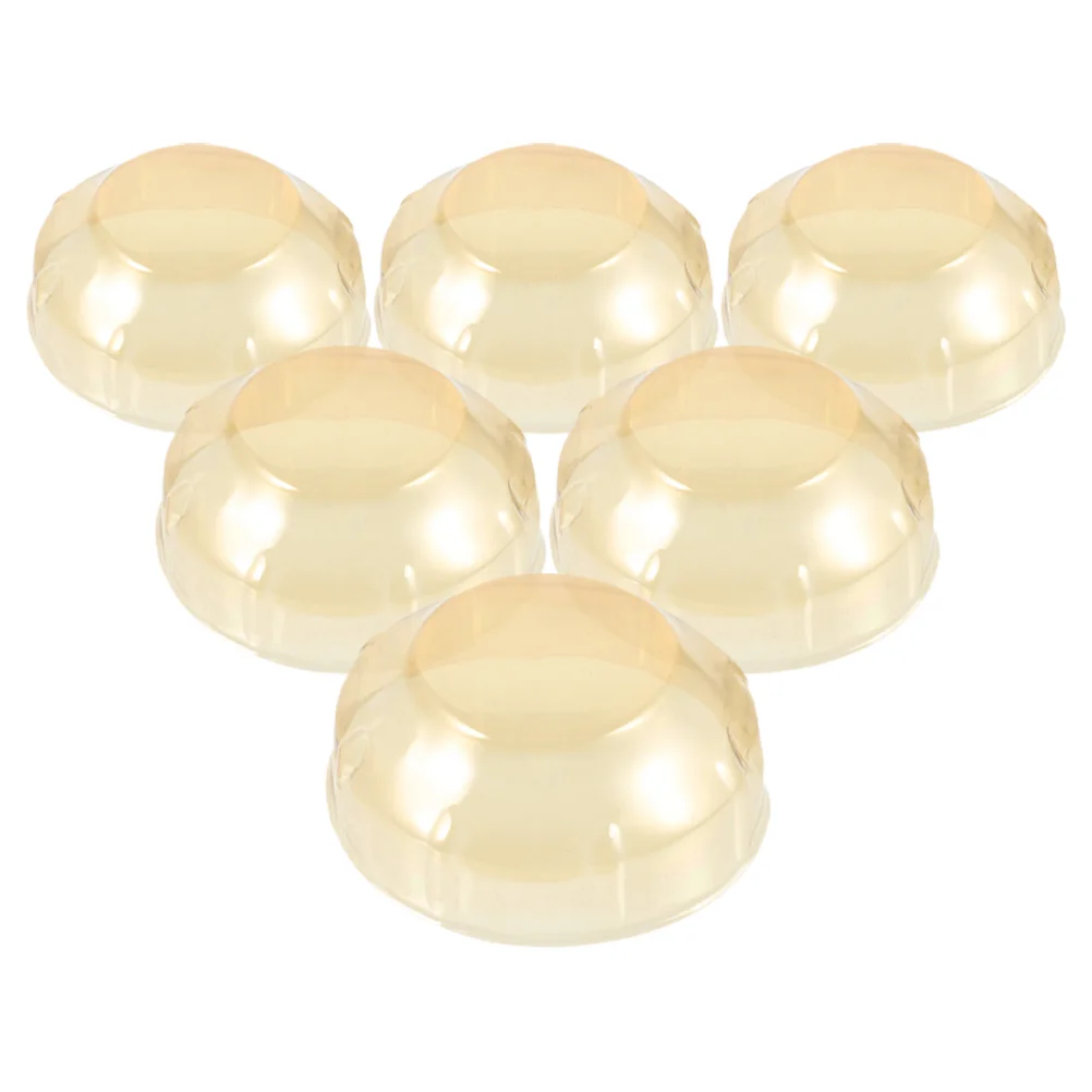 6 Pcs Smoke Cover Fire Safety Dust Machine Plastic Flexible Smoking Alarm