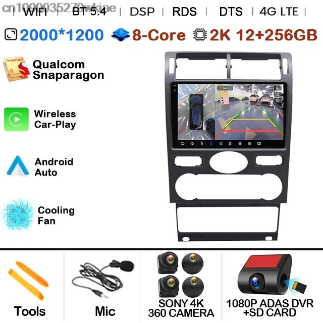 2K 12G-256G 360 DVR