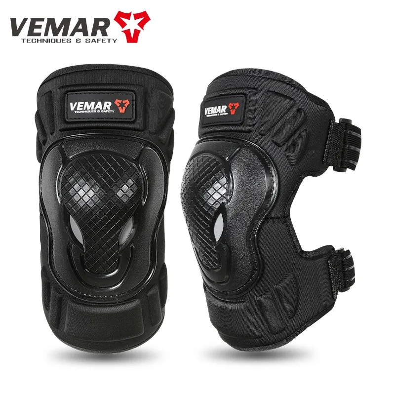 Motorcycle Knee Pads Breathable Sports Racing Knee Protective Pad Reflective Motocross Guards Racing Men Moto Protector