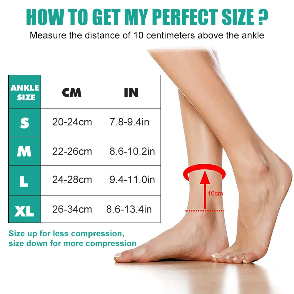 Neuropathy Compression Socks -Plantar Fasciitis Relief Arch & Ankle Support for Heel Pain Swelling Fatigue Open-Toe Design 1Pair
