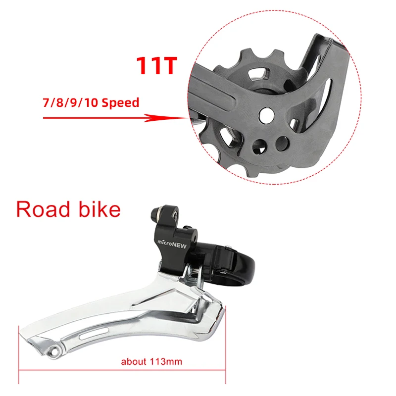 Description Picture 6 of itemMicroNEW Road Bike Shifters 3x7 3x8 3x9 3x10 3X11Speed Brake Lever Bicycle 2x7 2x8 2x9 2x10 Speed Derailleur for Shimano