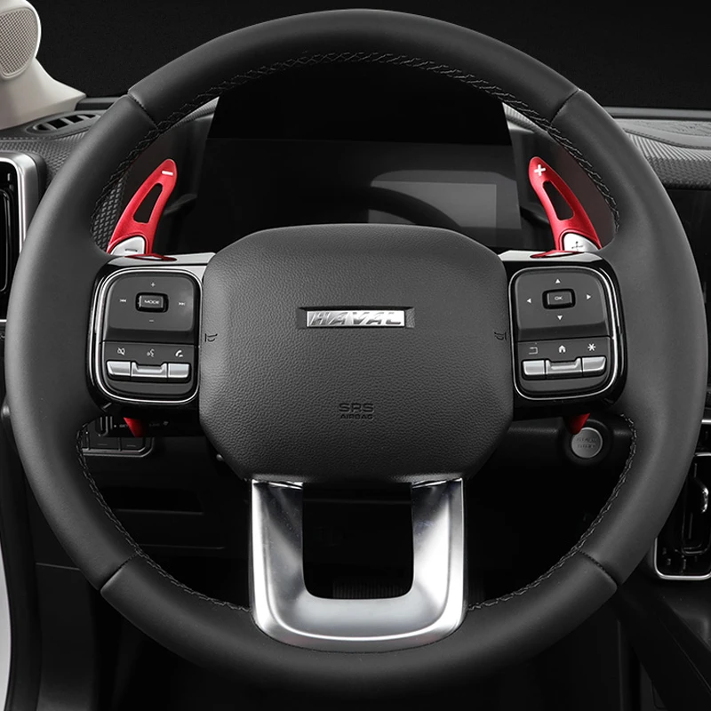 

Для GWM Haval Dargo 2021-2023 автомобильный Стайлинг алюминиевый сплав рулевое колесо переключатель передач весло для интерьера расширенное весло аксессуары 2 шт.