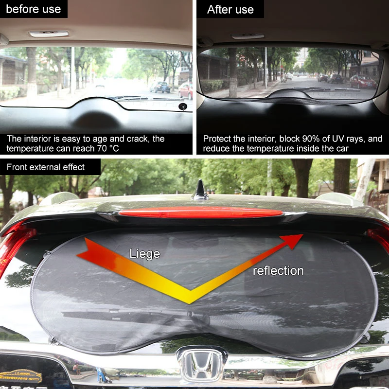 2PCS Magnetic Car Sun Shade UV Protection Car Curtain Baby Window Sunshade Side Window Mesh Sun Visor Summer Protection Film car sunshade