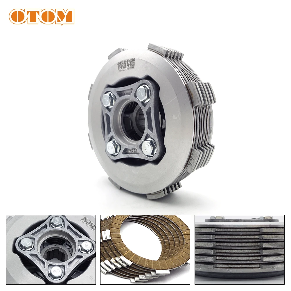 

OTOM Motorcycle Slipper Clutch Transmission Disc Plate For ZONGSHEN CB Engine CB250-F CB250D-G Off Road Accessory Pit Dirt Bike