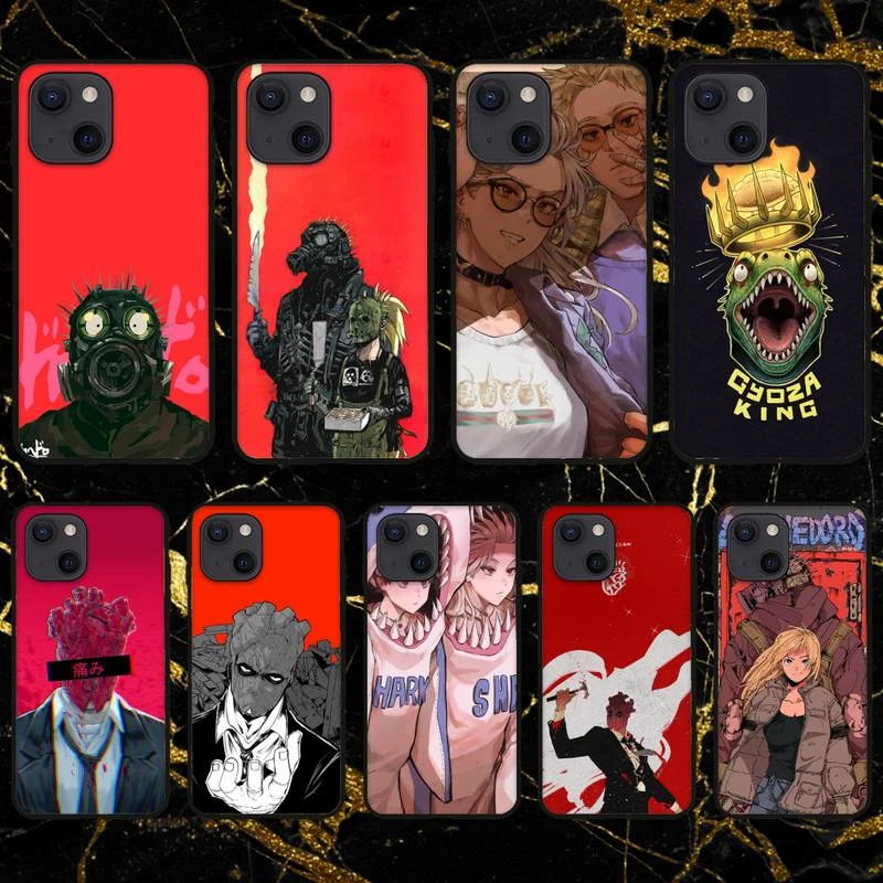 Dorohedoro Anime Phone Case For iPhone 11 12 Mini 13 Pro XS Max X 8 7 6s Plus 5 SE XR Shell iphone 13 pro cover