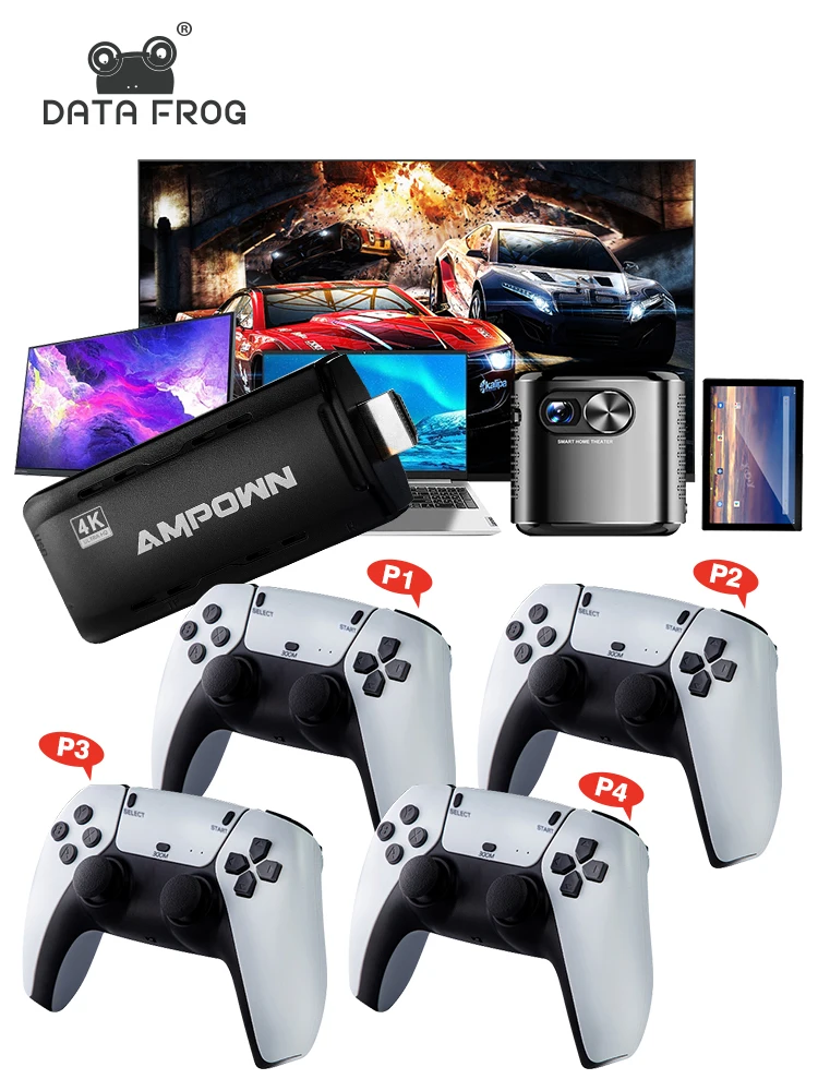 Data Frog U9 Dendy Retro Video Game Console For Sega/snes/ps1/n64 20 ...