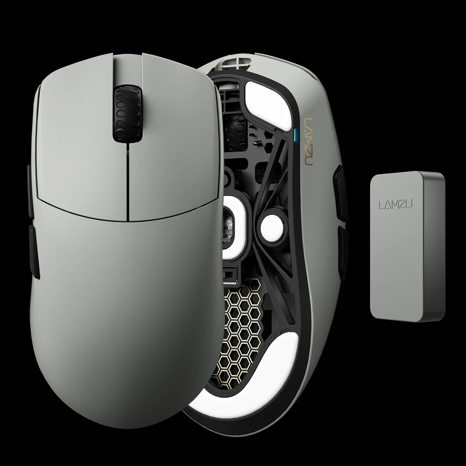 LAMZU Maya 4kドングル付属 Lamzu MAYA Charcoal Black ※4Kドングル別売 | マウス