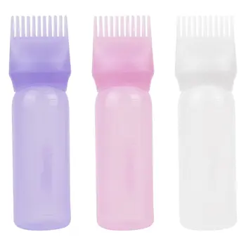 120ml applicatore di tinture per capelli applicatore di olio bottiglia spazzola per capelli tintura bottiglia di Shampoo salone colorazione strumento per parrucchieri 1