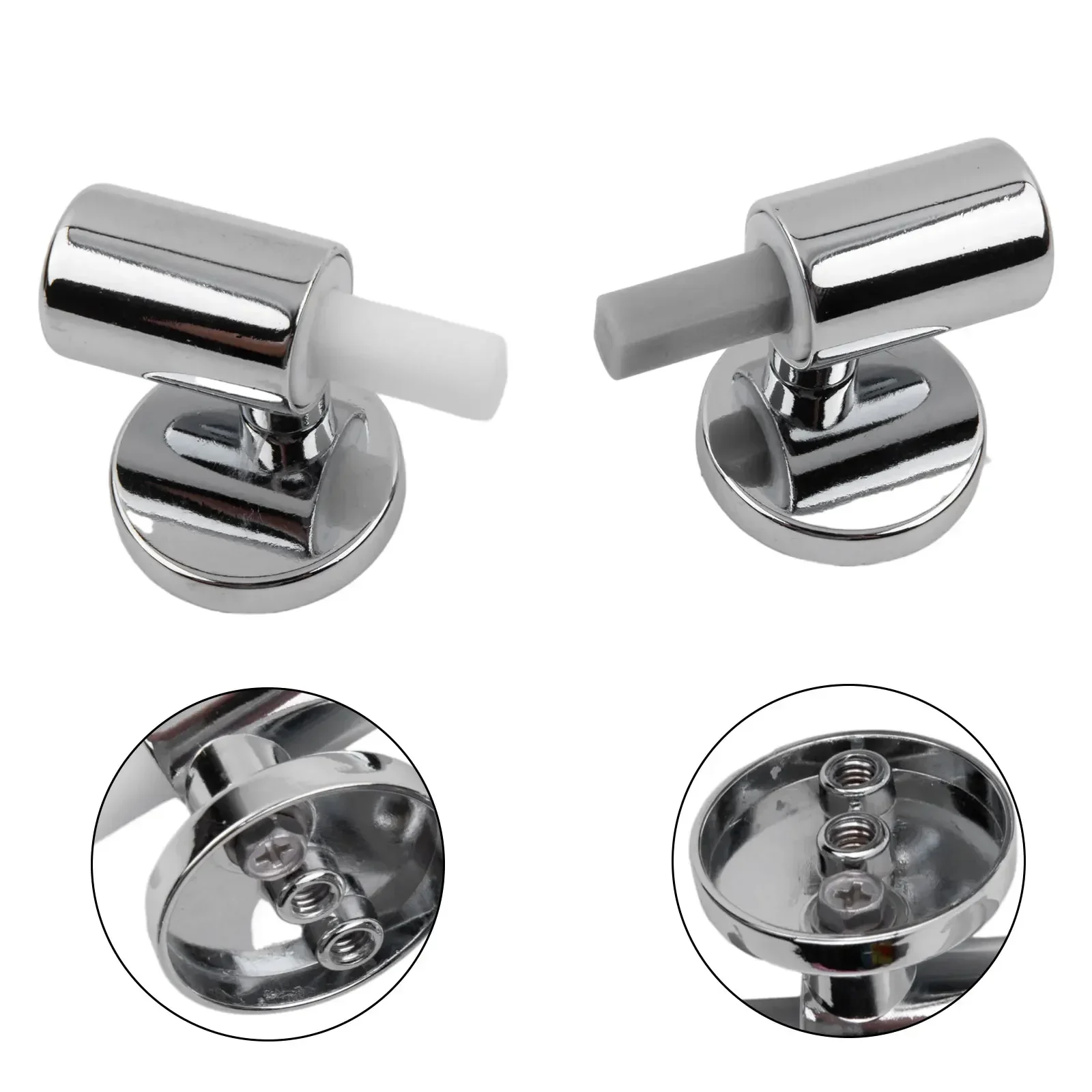 2pcs Toilet Soft Close Hinges Set Replacement for Toilet Seats Lid toilet seat accessories toilet hinge replacement