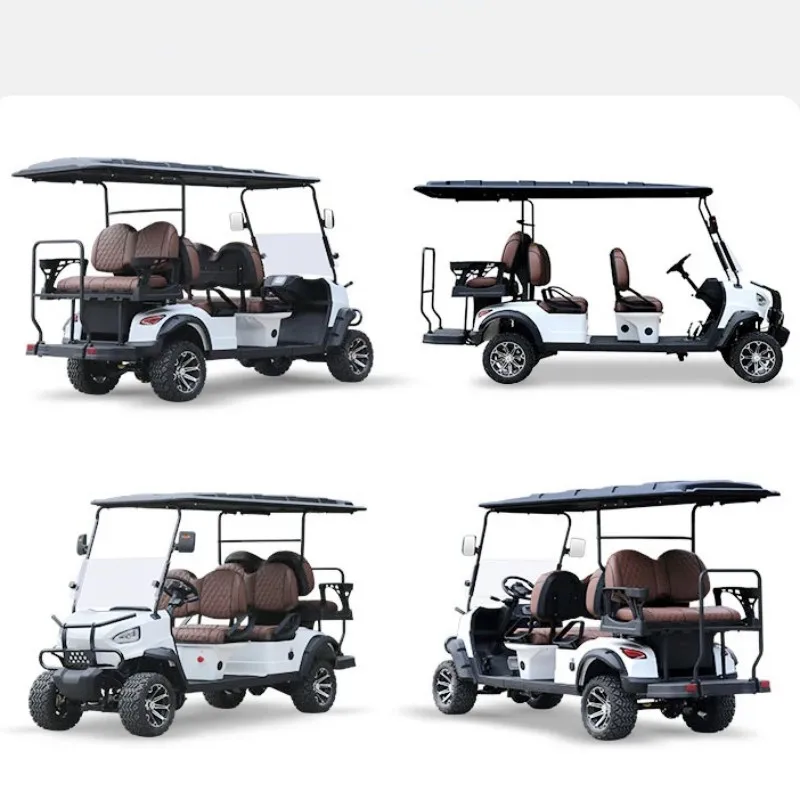 

4kw 5kw 7.5kw Motor 4 Person 72v Electric Lifted Golf Cart Off Road Buggy With Lithium Battery