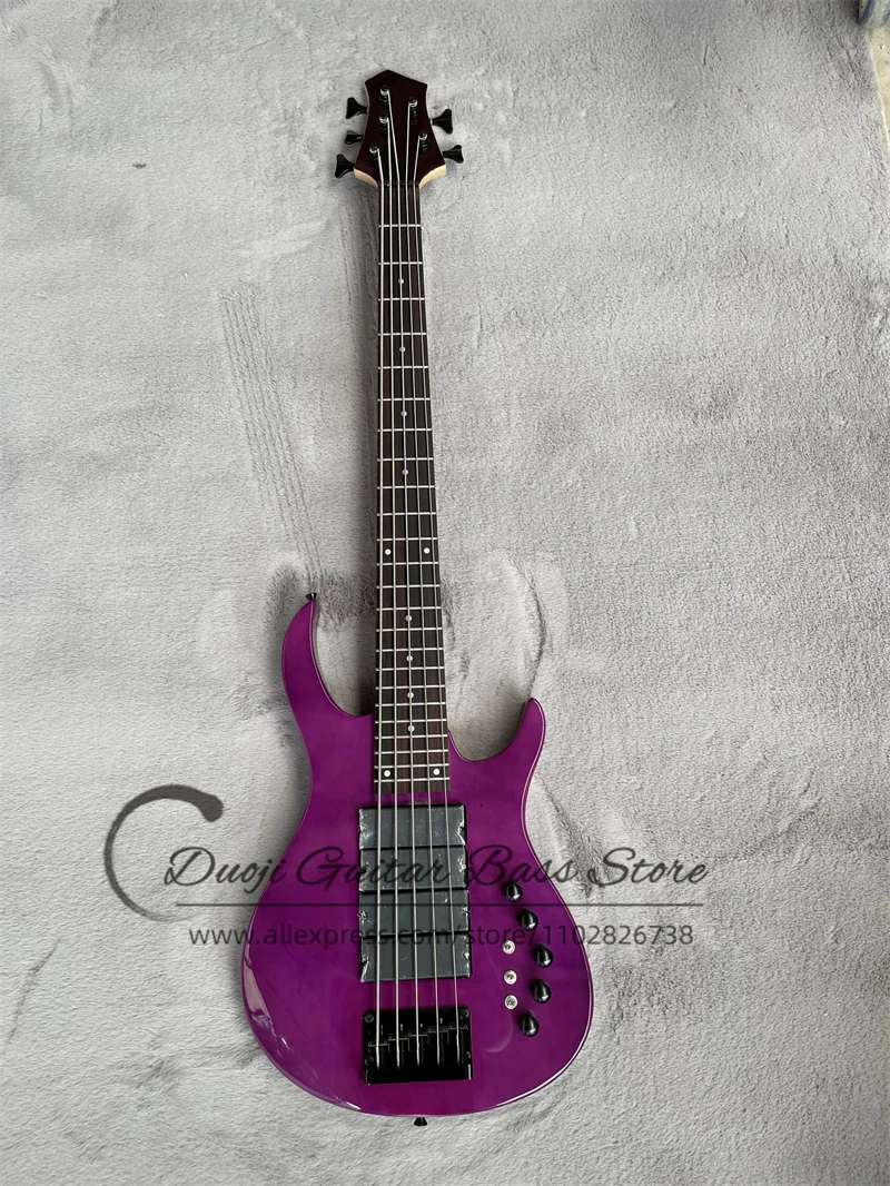 

Электрическая бас-гитара с 5 струнами, подставка из красного дерева с кленовым горлом, 4 шт., с активной батареей