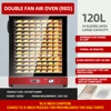 Stainless Steel Large Capacity Oven 120L Commercial Electric Oven 14 Layer Multifunctional Wind Furnace Oven 6