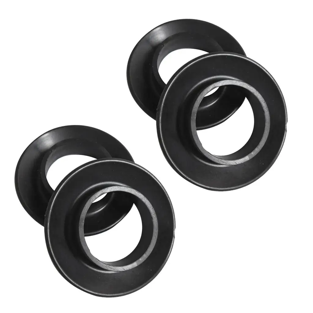 4pcs Universal Black Rubber paddle Drip Ring Heavy Duty 30mm Dia.