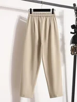 High Quality Korean Style Straight Trousers Plus Size Pants Woman Autumn Winter 2026 New Arrival High Waist Suit Pants - Image 5