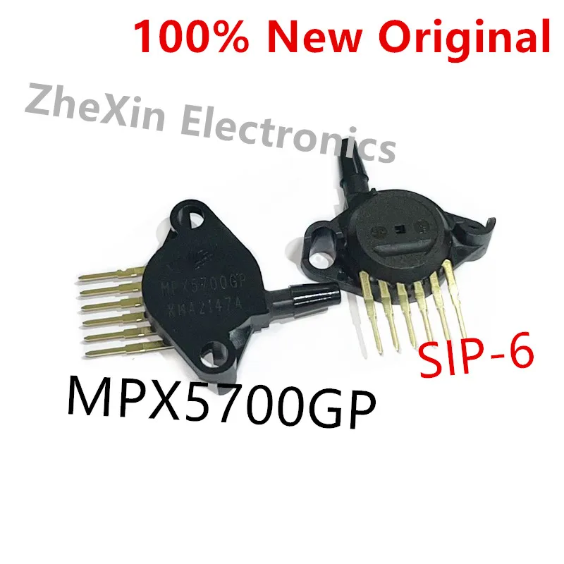1 개/몫 MPX5700GP, MPX5100AP, MPX2010DP, MPX2050DP, MPX2100DP, MPX2100AP, MPX2202GP 새로운 오리지널 미터링 압력 센서
