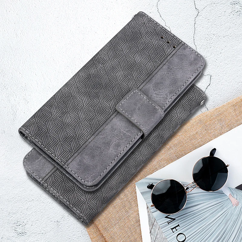 Premium Stand Flip Wallet Case - Protective Cover with Card Slots