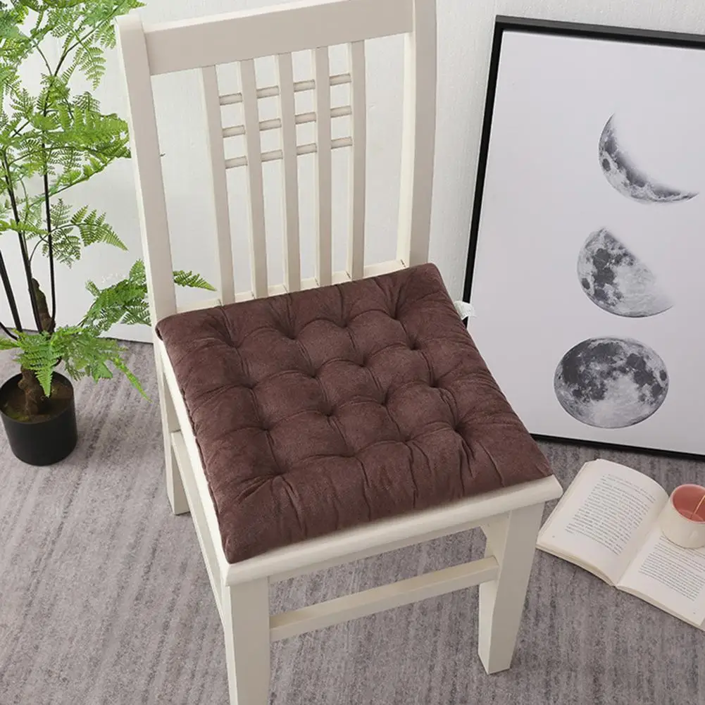 

Durable Long-lasting Chair Cushion Comfortable Square Chair Cushion Strong Resilience Seat Pad for Office for Office for Long