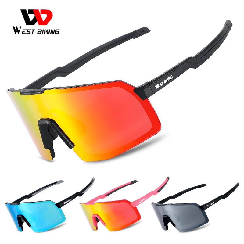 

WEST BIKING Polarized Cycling Glasses Bike Sunglasses Men UV400 Eyewear MTB Outdoor Racing Sunglasses Bicycle Women Goggles