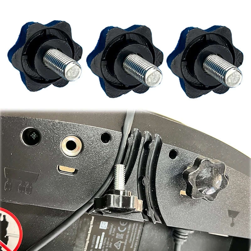 Viti Fisse A Pedale Da 6 Pezzi Per Staffa Del Pedale Del Volante Logitech G25 G27 G29 G920 G923