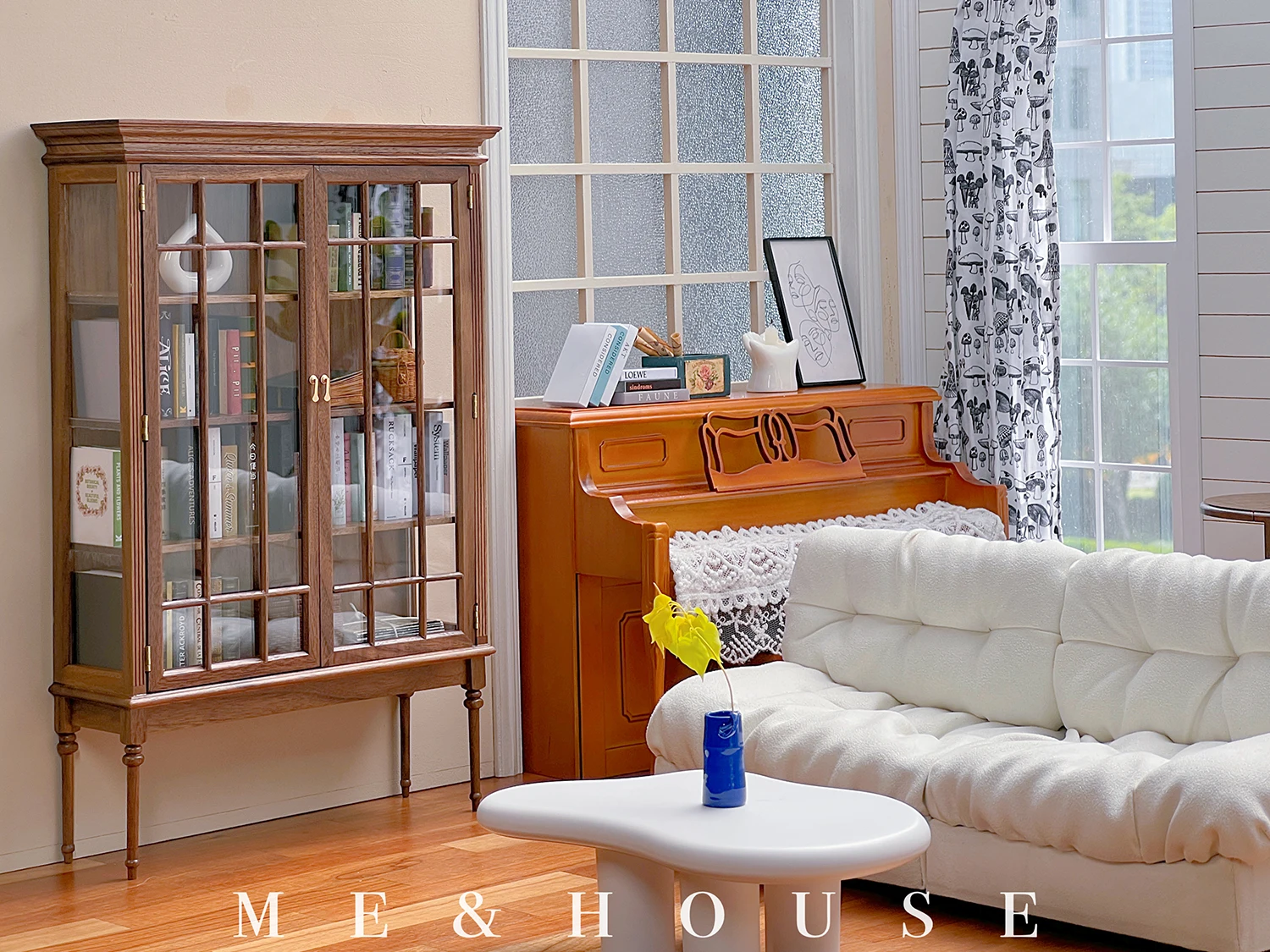 1/6 bjd ob11 miniature dollhouse furniture Mini model Living room furniture tea table/Sofa table 6