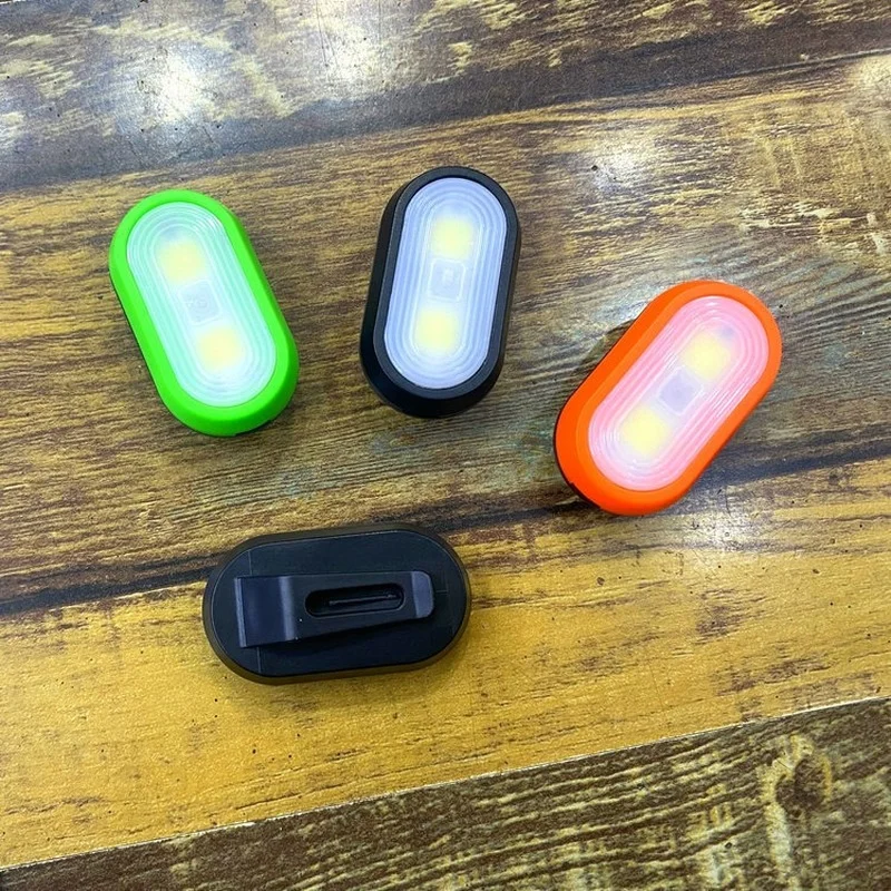 Mini Linterna Led Con Clip De Mosquetón, Llavero, Lámpara Po