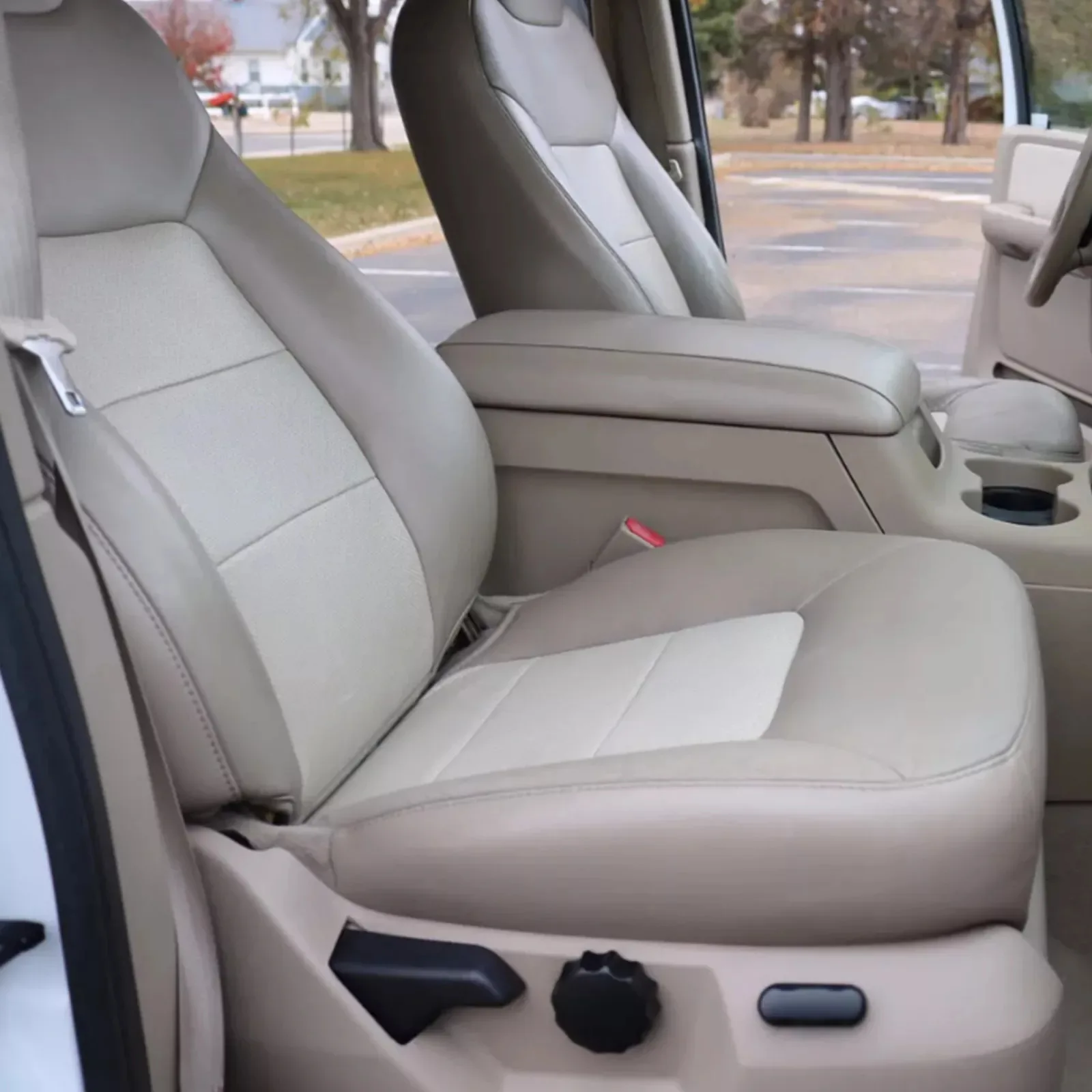 シートカバー 2009-2014フォードエコノリンワークバン旅客トップの交換用布シートカバー 2009-2014 Ford Econoline Work Van Passenger Top Replaceme 2009 2010 2011 2012 2013 2014 Ford Econoline Van Driver Bottom