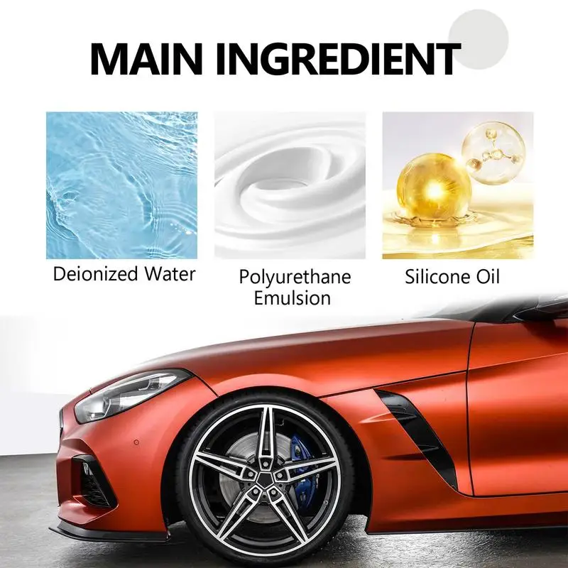 Tire Shine Coatings Long Lasting Tyre High Gloss Easy Application Non Greasy Car Auto Tire Refurbishing Agent Cleaner Coating