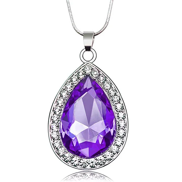 Collier Amulette En Forme De Goutte D Eau Sofia Pour Filles Cadeau D Anniversaire Pour Bebes Aliexpress Jeux Et Loisirs