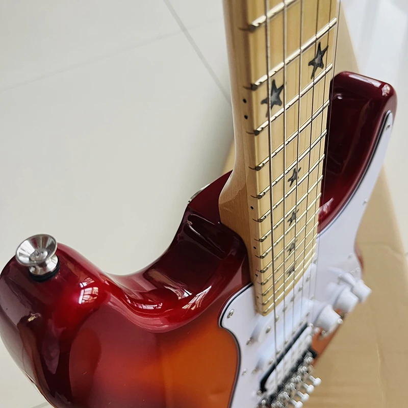 קלאסי גיטרה חשמלית אישית סנט, מערכת Vibrato, אבטחת איכות, כיתה מקצועית, משלוח מהיר.