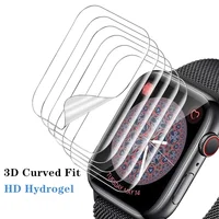 Protecteur d'écran pour Apple Watch, Film de protection en verre HD, iWatch 6, SE, 5, 4, Série 7, 8, 44mm, 40mm, 45mm, 41mm, 38mm, 42mm 1