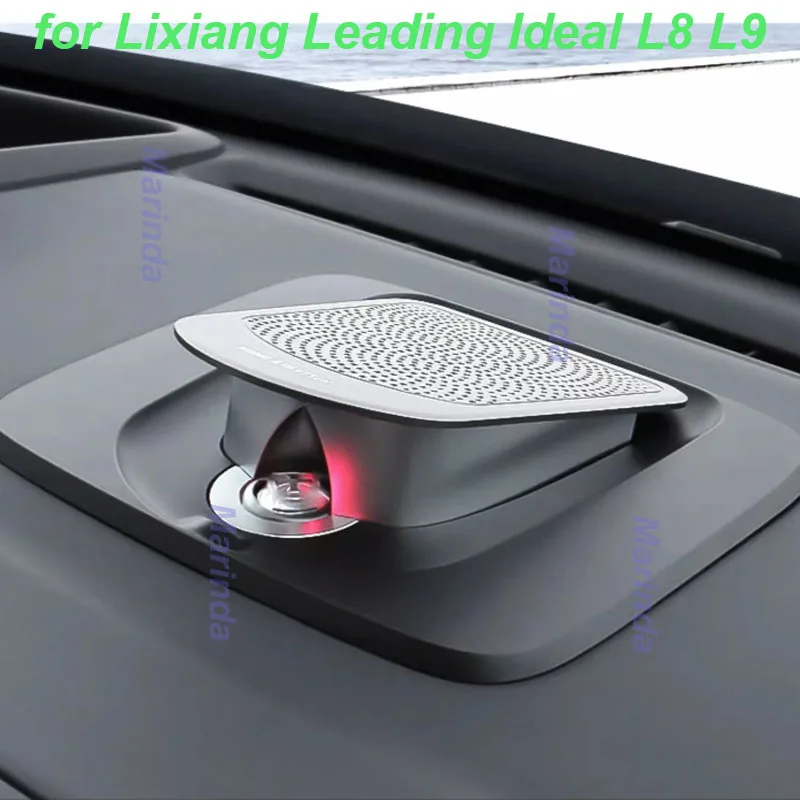 Lixiang Ideal L8 L9 계기용 자동차 대시보드 경적 커버, 지능형 리프트 경적, 멀티 톤 사운드, 인테리어 액세서리