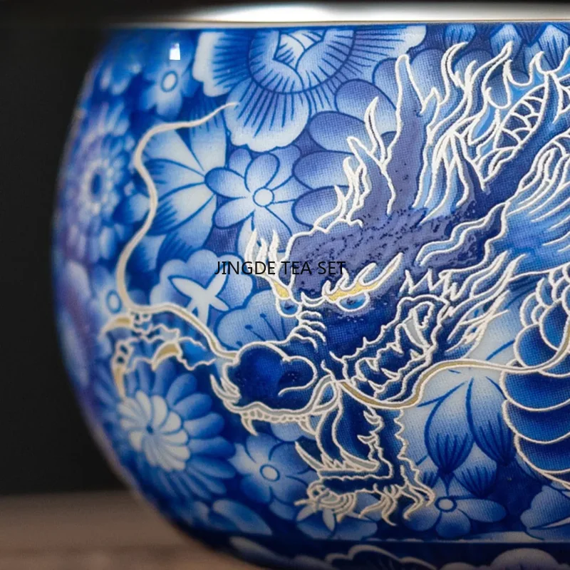 130ml 999 gold silver Chinese tea cup small Arhat dagong tea cup kungfu tea set